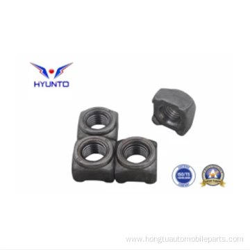 M8/Carbon Steel/Square Thick Weld Nut with Self Color